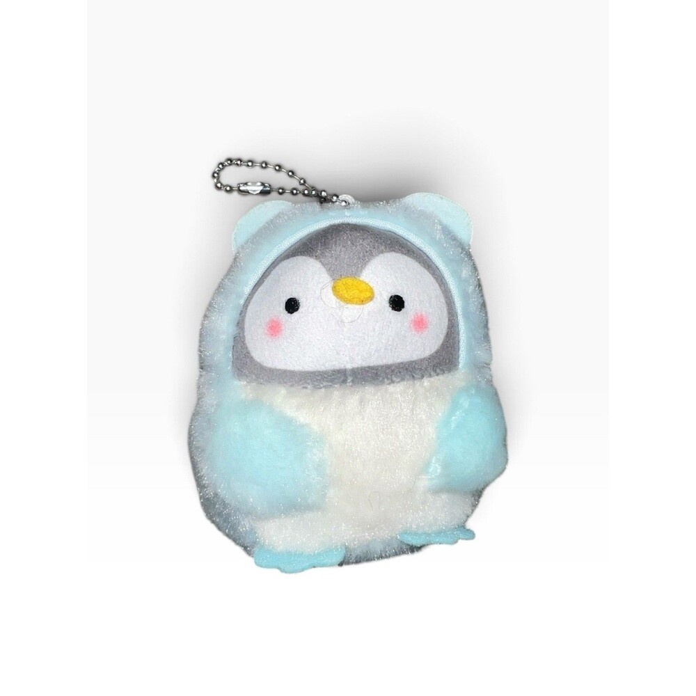 Takashoji Penguin Teddy Bear Plush Keychain